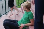 Relaxen zwischen den Proben
