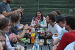 Zusammensein nach dem Probenmarathon